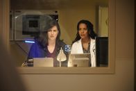 Emergence – L-R: Jo Evans (Allison Tolman) and Abby Fraiser (Zabryna Guevara)