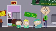 South Park – Butters (2.v.l.), Eric (2.v.r.), Mr. Mackey (r.)