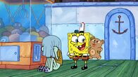SpongeBob Schwammkopf – L-R: Squidward, SpongeBob