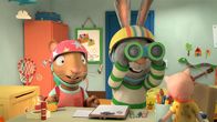 Pip und Posy – Pip findet das Krähennest im Baum spannend- Posy möchte lieber Planeten erforschen