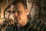Bad Chad Customs – Portrait shot of Chad, fists up.