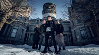 Paranormal Roadtrip – Chelsea Laden, Alex Schroeder, Tanner Wiseman and Dakota Laden at Ohio State Reformatory, as seen on Travel Channel's Destination Fear.