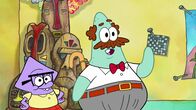 Die Patrick Star Show – L-R: Squidina, Cecil