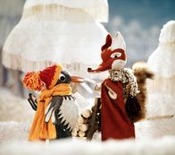 Unser Sandmännchen – Herr Fuchs und Frau Elster treffen sich im Märchenwald.