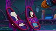 American Dad! – Roger, l.; Hayley, r.