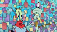 SpongeBob Schwammkopf – L-R: Mr. Krabs, Squidward