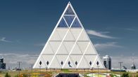 Wunderbauten der Geschichte – High-Tech-Architektur in Kasachstan: Die "Pyramide des Friedens und der Eintracht" symbolisiert die verschiedenen Weltreligionen.