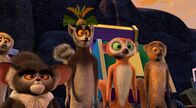 King Julien – King Julien - Die Dschungelspiele - Foto: ORF/Universal. Veröffentlichung honorarfrei nur für redaktionelle Berichterstattung in Sendungszusammenhang und mit Copyrightangabe. Kontakt: foto@orf.at