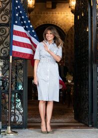 WELTjournal + – Melania Trump ist sich bewusst, wie sehr sie als Präsidentengattin im Rampenlicht steht.