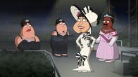 Family Guy – (v.l.n.r.) Joe Swanson; Chris Griffin; Glen Quagmire; Cleveland Brown