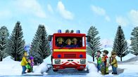 Feuerwehrmann Sam – Feuerwehrmann Sam ist zur Stelle und versucht, den Bus von der Eisfläche zu holen.