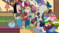 American Dad! – L-R: Klaus, Hayley, Steve, Roger