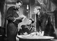 Die letzte Chance – Die letzte Chance Planen die Flucht in die Schweiz: Ewart G. Morrison als Major Telford, John Hoy als Leutnant John Halliday, Ray Reagan als Sgt. James R. Braddocks