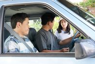 Fresh off the Boat – Randall Park (Louis Huang), Hudson Yang (Eddie Huang), Constance Wu (Jessica Huang).