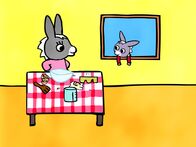 Trotro – Mama backt Kuchen und TROTRO möchte das auch gleich probieren.