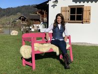Heimat der Rekorde – Moderatorin Claudia Pupeter.
