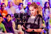 1, 2 oder 3 – Kamerakind Sophia liefert professionelle Aufnahmen aus dem "1, 2 oder 3"-Studio.