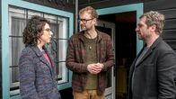 Letzter Wille – v.li.: Brigitta Kanyaro (Julia Marquard), Alexander Jagsch (Doppelgänger Lener), Johannes Zeiler (Paul Schwartz).