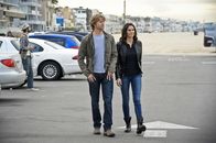 Navy CIS: L.A. – L-R: Eric Christian Olsen as LAPD Liaison Marty Deeks and Daniela Ruah as Special Agent Kensi Blye. The team investigates the murder of tech entrepreneur turned venture capitalist who secretly developed a daemon, a background computer program that allows for undetectable data collection.
