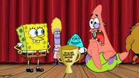 SpongeBob Schwammkopf – Vorne, l-r: SpongeBob, Patrick