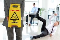 111 – Woman playing a prank on her colleague in office.