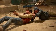 Free Fire – L-R: Stevo (Sam Riley), Bernie (Enzo Clienti)