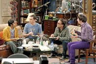 The Big Bang Theory – (v.li.) Kunal Nayyar (Rajesh Koothrappali), Jim Parsons (Sheldon Cooper), Johnny Galecki (Leonard Hofstadter), Simon Helberg (Howard Wolowitz).