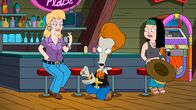 American Dad! – L-R: Naydern, Roger, Hayley