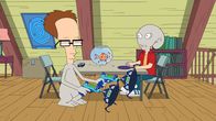 American Dad! – L-R: Roger als Steve, Klaus, Steve