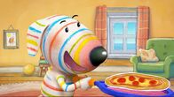 Dylans Spielkiste – Als Pizzabäcker will Dylan heute seine Kunden mit leckeren, frischen Pizzen glücklich machen.