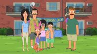 Bob's Burgers – l-r: Linda, Bob, Louise, Tina, Gene, Jack