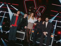 The Voice Kids – (v.l.n.r.) HE/RO; Leony; Michael Patrick Kelly; Alvaro Soler