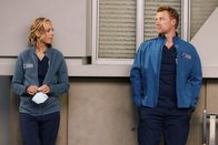 Grey's Anatomy – Distanzierte Beziehung: Kim Raver als Dr. Teddy Altman, Kevin McKidd als Dr. Owen Hunt