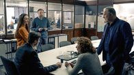Tatort – Von links nach rechts: Kommissarin Julia Soraperra (Gerti Drassl), Ernst Rauter (Hubert Kramar), Manfred Schimpf, (Thomas Stipsits), Bibi Fellner (Adele Neuhauser) und Moritz Eisner (Harald Krassnitzer).
