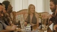 After Midnight – L-R: Shane (Justin Benson), Wade (Henry Zebrowski), Jess (Ashley Song), Abby (Brea Grant), Hank (Jeremy Gardner)