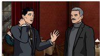 Archer – Archer (l.) ist entsetzt, als er erkennt, dass sein Mutter ausgerechnet sein Idol Burt Reynolds (r.) datet ...