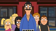 Bob's Burgers – (v.l.n.r.) Tammy Larsen; Jocelyn; Tina; Bob; Jimmy Pesto jr.; Zeke