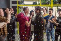 100 Dinge – Vorne, mitte, v.li.: Toni (Matthias Schweighöfer) und Paul (Florian David Fitz)