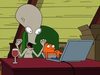 American Dad! – L-R: Roger, Klaus