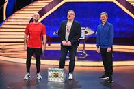 Schlag den Star – Horst Lichter(l.), Elton, Michael Kessler(r.)