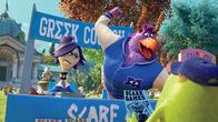Die Monster Uni – L-R: Claire Wheeler, Greek Council VP, Mike Wazowski
