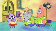 Die Patrick Star Show – v.li.: Squidina, GrandPat, Patrick