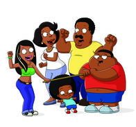 The Cleveland Show – (v.l.n.r.) Roberta Tubbs; Donna Tubbs-Brown; Rallo Tubbs; Cleveland Brown; Cleveland Brown Jr.