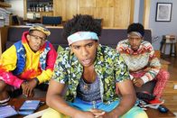 You're the Worst – Können ausgerechnet Honey Nutz (Allen Maldonado, l.), Sam (Brandon Mychal Smith, M.) und Shitstain (Darrell Britt-Gibson, r.) Gretchen aufmuntern?