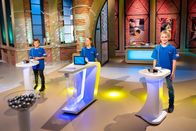 1, 2 oder 3 – Das Rateteam aus Weiden/Deutschland möchte heute viele Punkte erspielen.