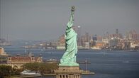 Die Amerika-Saga – Die Freiheitsstatue auf Liberty Island – erbaut im Jahr 1886. Hier kamen die Einwanderer aus Europa an.