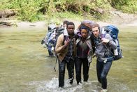 Blair Witch – (v.l.n.r.) Peter (Brandon Scott); Ashley (Corbin Reid); James (James Allen McCune)
