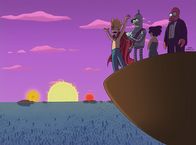 Futurama – Bender (2.v.l.)