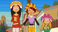 Power Sisters – Teil des Wettbewerbs ist auch ein Inliner-Wettlauf mit Selfies.