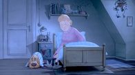 Lieselotte – Hund schläft diese Nacht bei der Bäuerin, er ist erkältet.